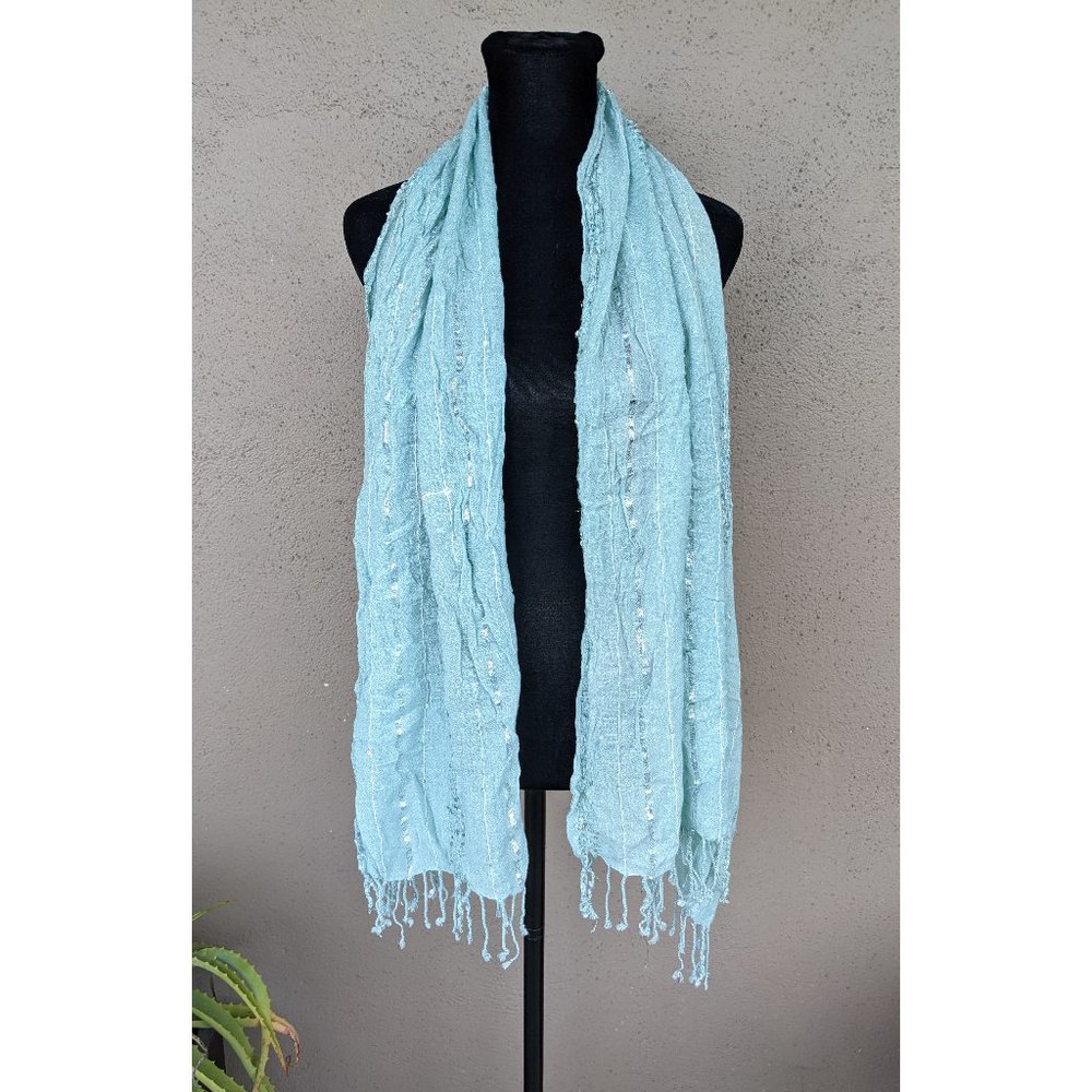 💜✨Seafoam Sparkle Scarf
